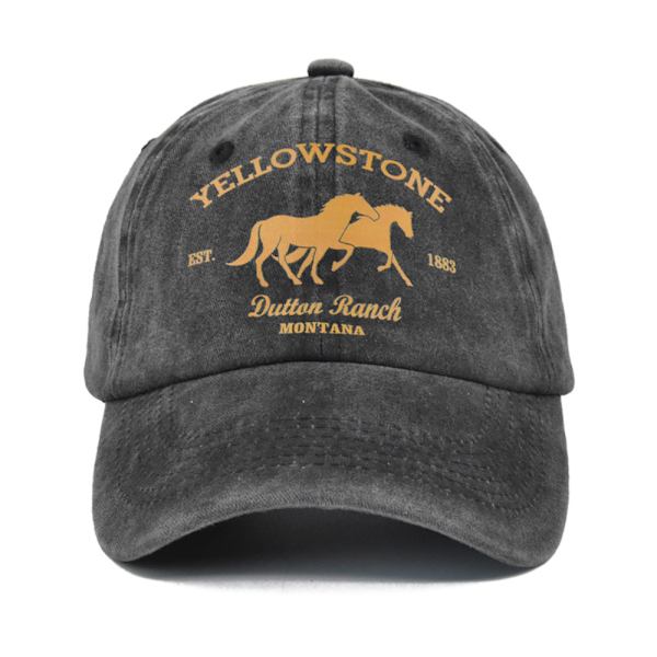 Yellowstone Dutton Ranch Baseball CP871 svart