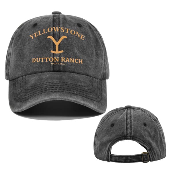 Yellowstone Dutton Ranch Baseball CP879 svart