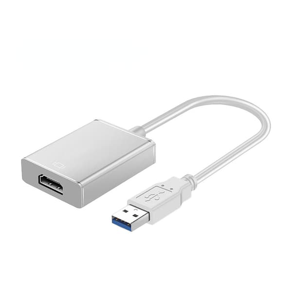 USB3.0 till HDMI HD-adapterkabel Driver Free - White