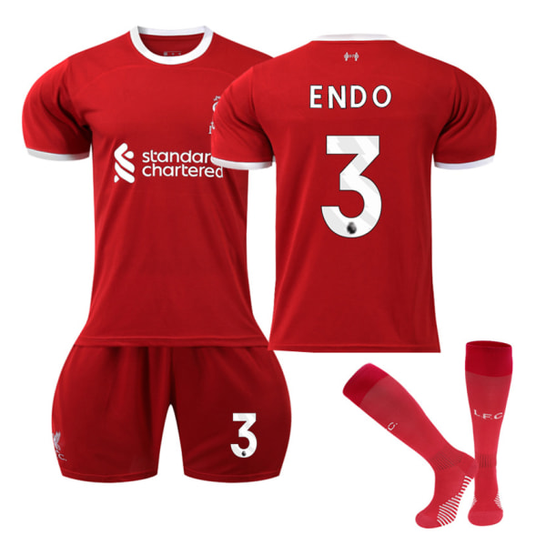 Nya Liverpool Home 3 Far Eastern Airlines ENDO set With socks XS