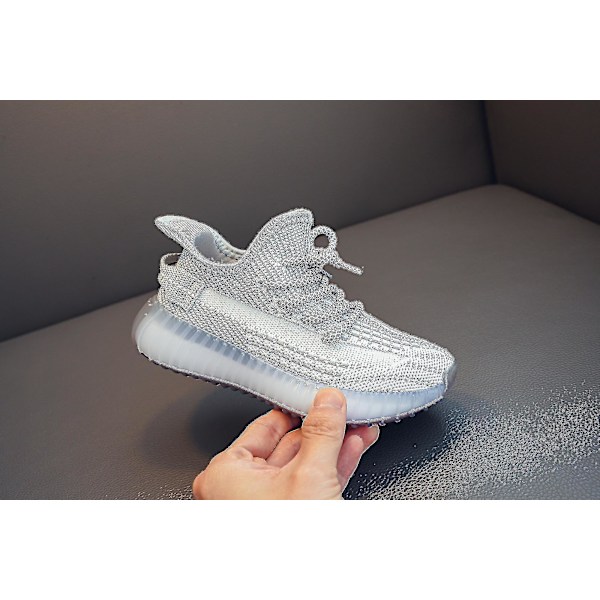 Kids Sneakers Andas löparskor Mode Sportskor Yj1006 Gray 28