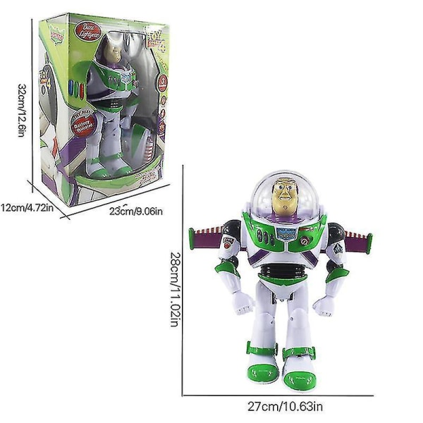 Buzz Lightyear Actionfigur Interactives Talking Disney Posable Character A