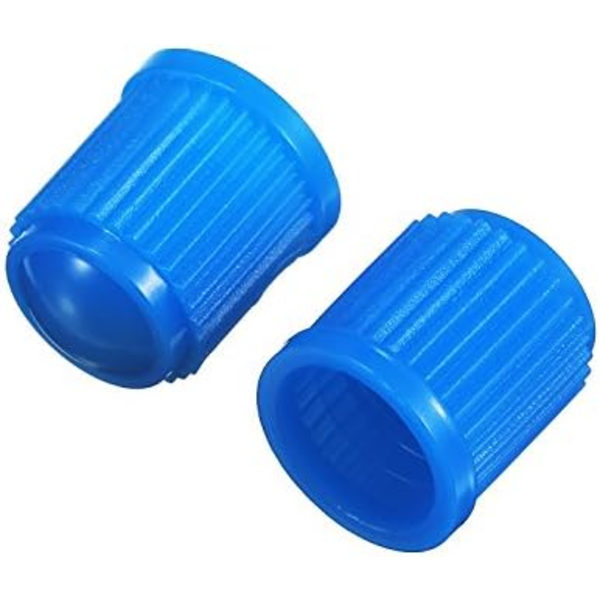 20-pack däckventil dammskydd för bil, motorcykel, lastbil, cykel, cykel (svart) Blue