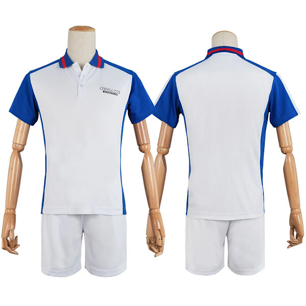 HOLOUN The Prince of Tennis Anime Ryoma Echizen Tezuka Cosplay Kostym Broderade Tröjor Seigaku Tennis Club Träningsoverall Hatt XXL Tracksuit