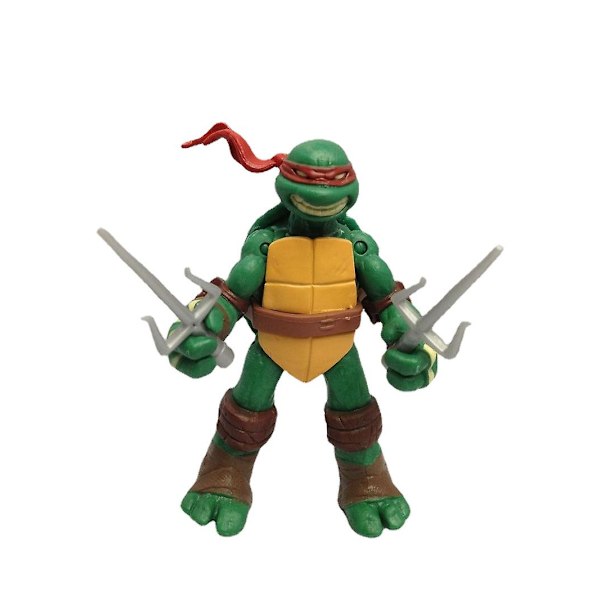 4 Teenage Mutant Ninja Turtles figurmodell leksaksdockor