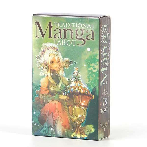 Traditionella komiska Oracle Tarot-kort