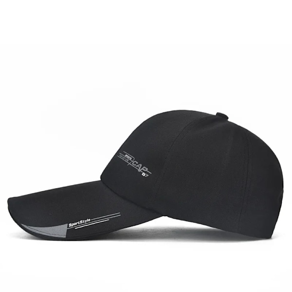 2022 Cap Herr För Fisk Utomhus Modelinje Baseball Lång Visir Brätte Shade Snapback Solhatt Bone Gorras Khaki Adjustable