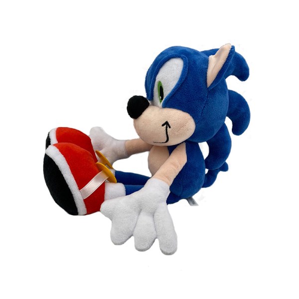 30 cm blå Sonic plyschleksak igelkottsdocka