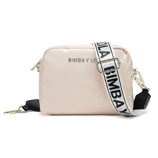 Damaxelväskor Crossbody-väska Bred axelrem Nylonväska C