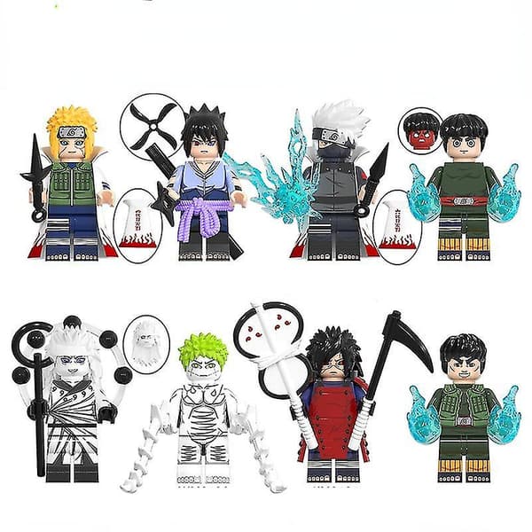 Barnmonterade leksaker Minifigur byggstenar