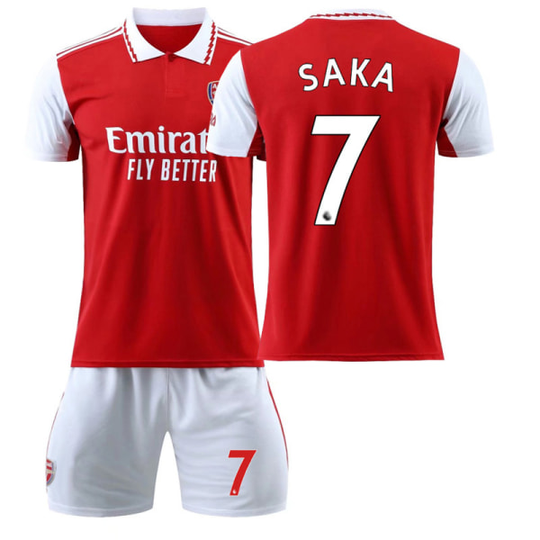 22 Arsenal tröja hemmaplan NO. 7 Saka tröja 2XL(185196cm)