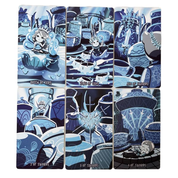 PORCELIN TAROT Divination Cards