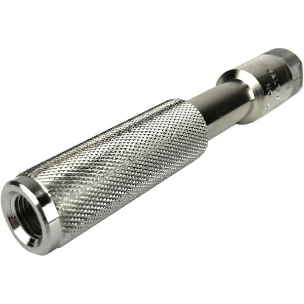 Haltec 377 Large Bore Lock On Air Chuck LB Long with 1/4&#34; NPT hontråd