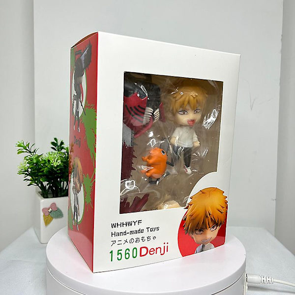 29cm Motorsåg Man Denji Anime Figur Denji/ power Action Figur 1560 Motorsåg Man Denji Figurine Vuxen Samlarobjekt Modell Doll Toy C 1560 With Retail Box
