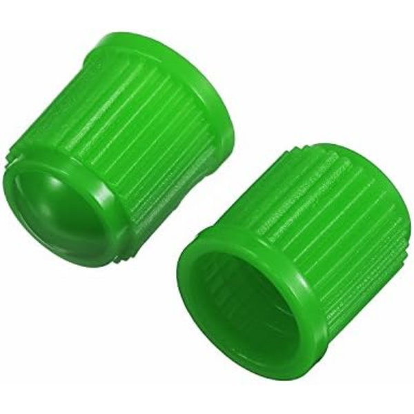 20-pack däckventil dammskydd för bil, motorcykel, lastbil, cykel, cykel (svart) Green