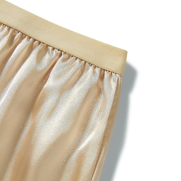 Halv Slip Lace Lång Elastik Midja Underkjol Kvinnor Satäng Halv Slips Champion XL