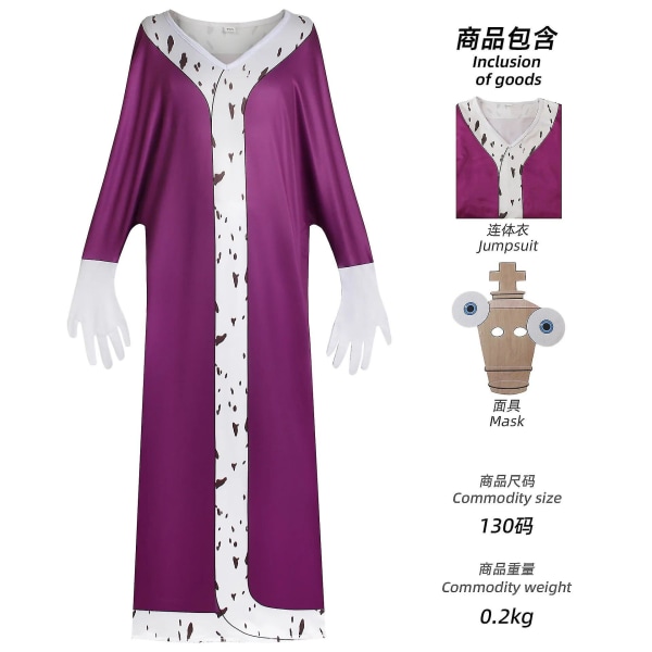 Anime Figures Circus Pomni Cosplay Dräkt Pojkar Jumpsuit Vuxen Födelsedagspresent sets02 110