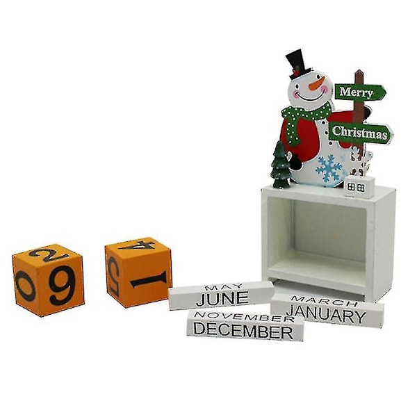 Julkalender datum nedräkning dekorationer