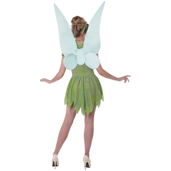 Klassisk Tinkerbell Tinker Bell Fairytale Book Week Vuxen Damkostym Hög kvalitet X-Small (4-6)