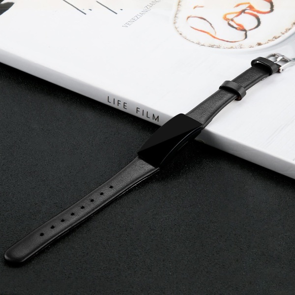 Hopeup 12 mm watch Andas utbytbart mjukt armbandsur i konstläder Watch Dark Brown L