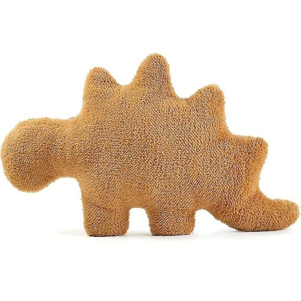 Dinosaur Chicken Nugget Kudde Plyschleksaker, Mjuk Dino Gosedjur Leksaker Dockor, Presenter Till Barn Heminredning Stegosaurus