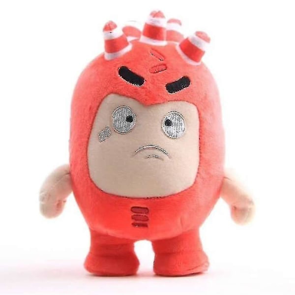 24cm Tecknad Oddbods Anime Plyschleksak Treasure Of Soldiers Mjukfylld Toy Fuse Bubbles Zeke Jeff Doll For Kids Present