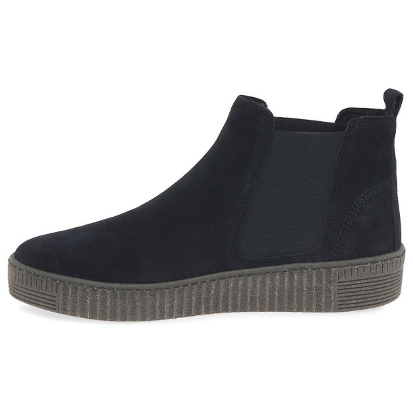 Gabor Lourdes Chelsea stövlar dam Navy Suede Uk 6