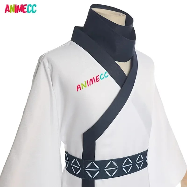 ANIMECC i lager S-2XL Ryomen Sukuna Cosplay Kostym Peruk Tatuering Japansk Kimono Fancy Suit Outfit Halloween Karneval Uniform Me L sets 3