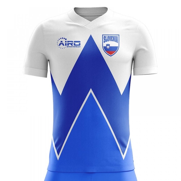 2023-2024 Slovenien hemmakoncept fotbollströja White Adult 5XL - 58-60 inch (160-172cm)