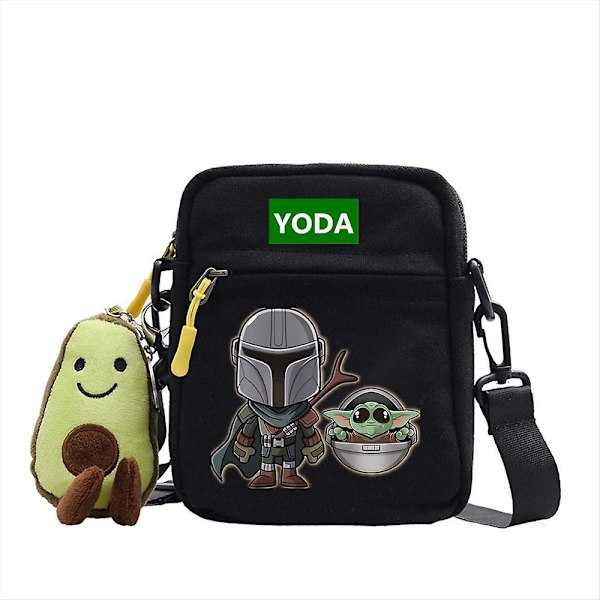 Star Wars axelväska Canvas Crossbody liten fyrkantig väska style 2
