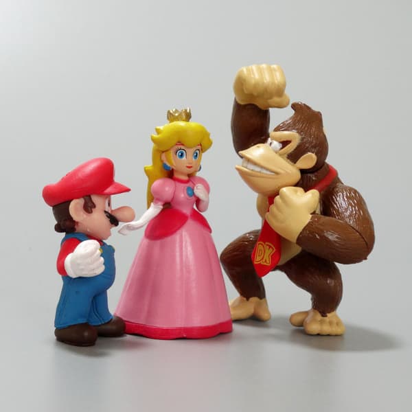 6 paket Mario-figurer