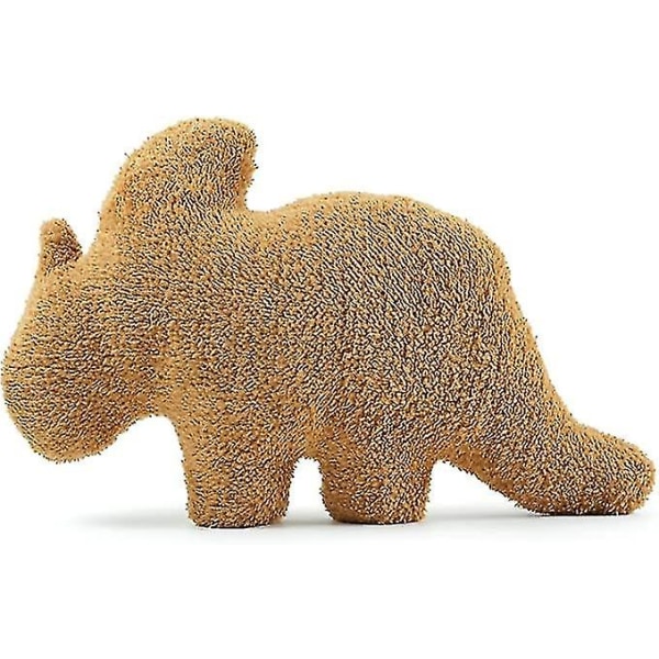 Dino Nugget Kudde, Söt Dino Nugget Decor, Chicken Nugget Kudde Plysch för påsk Födelsedagsdekorationer, Present för barn Tyrannosaurus rex