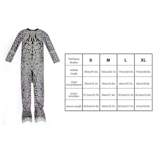 Godzilla Kids Cosplay set L*130