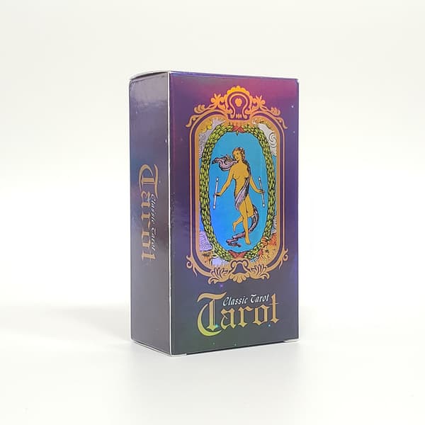 12×7 torn av flashkort Tarotkort divinerande kort