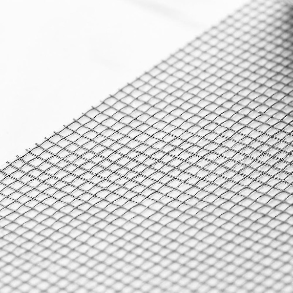 Fönsterskärm Mesh Reparationstejp Kit Extra starkt lim Vattentät Dark grey