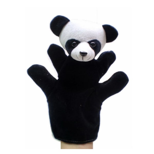 Handdockleksaker - panda - plyschleksaker