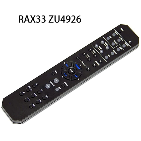 Soundbar Remote Rax33 Zu49260 Audio Högtalarfjärrkontroll för Yamahar-s202 R-s202bl null none