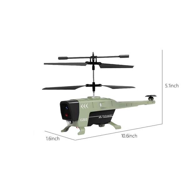 Rc Helikoptrar - Fjärrkontroll Helikopter För Barn Och Vuxna Induktion Hinder Undvikande Helikopter null none