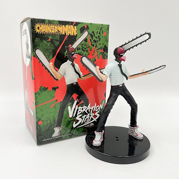 19cm Motorsåg Man Denji Anime Figur Power/denji Action Figur Motorsåg Man Denji Figurine Vuxen Samlarobjekt Modell Docka Leksak Present C 16cm With Retail Box