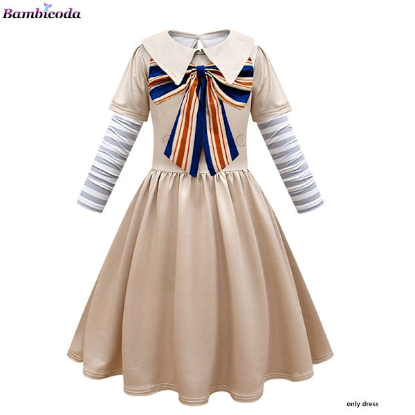 MEGAN Cosplay-klänning för barn, flickor, kvinnor, AI-dockor, robotar, Megan-klänningar, uniform, Halloween-kostymer 2023 b1 7-8T(130)