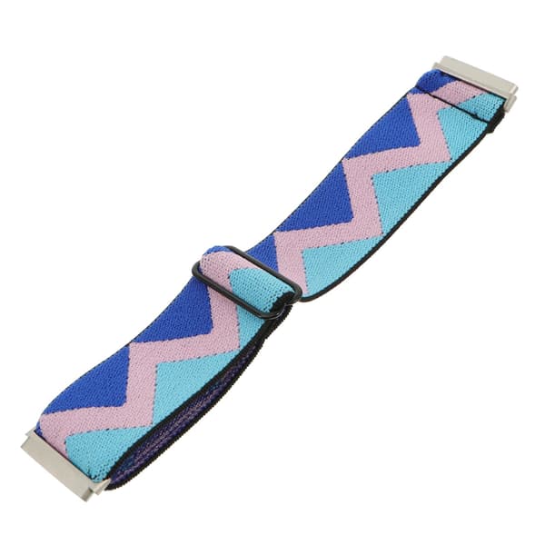 Vävande handledsrem Creative Watch Band Armband kompatibelt för Fitbit Versa Blue 4.3X2.6CM