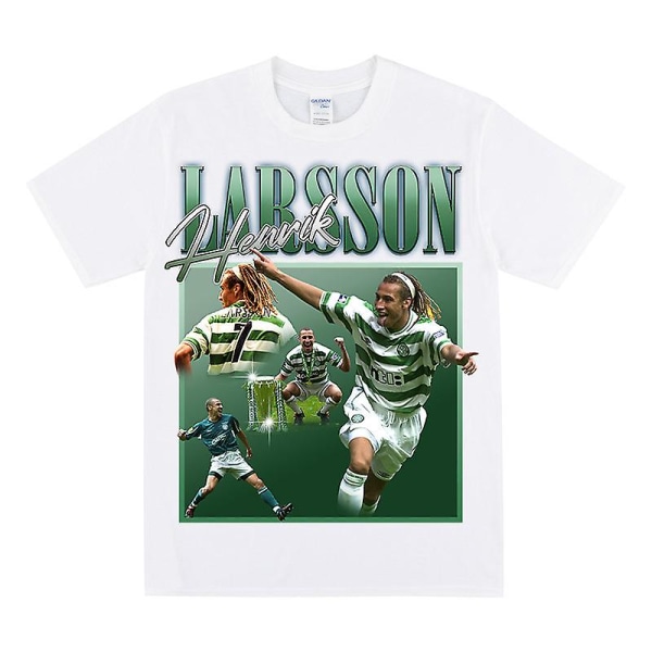 Henrik Larsson Homage T-shirt White XXXL