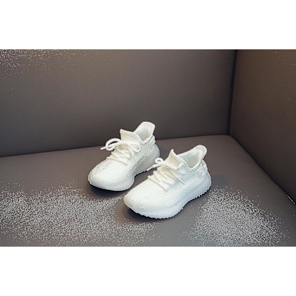 Kids Sneakers Andas löparskor Mode Sportskor Yj1006 White 27