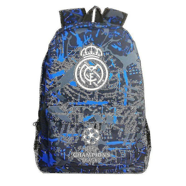 Graffiti Real Madrid Uefa Champions League Axelväska Fan Ryggsäck Studen null none