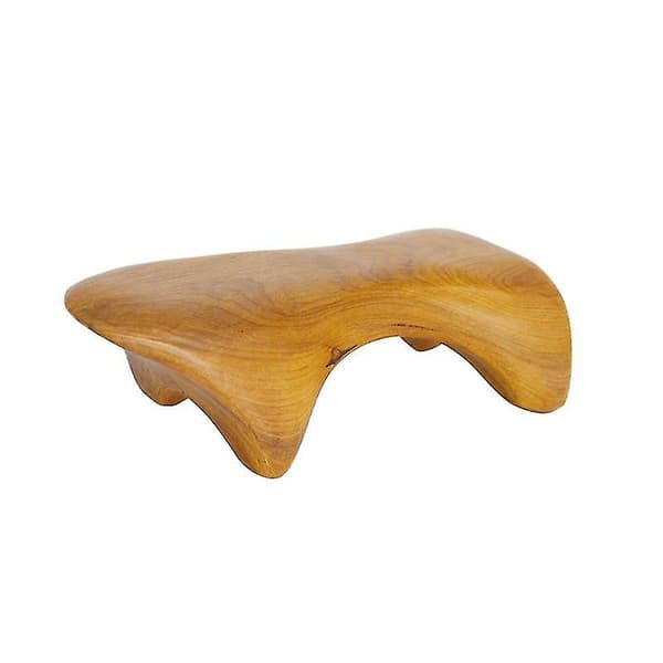 Sandelträ Gua Sha Skrapbräda Triangulär Gua Sha Skrapstycke Naturligt trä Massager null none