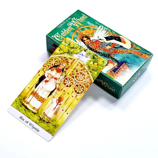 Golden Wheel Oracle Tarot Card