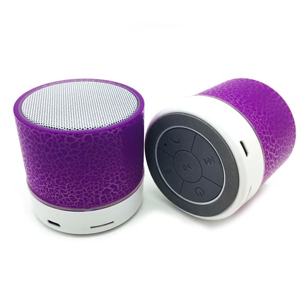 BT89 Crack Trådlös Mini Bluetooth-högtalare - Lila