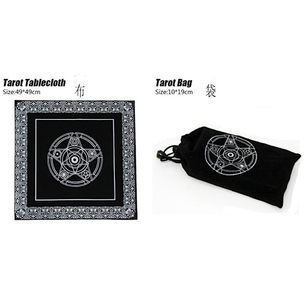 Ringblomma Tarot Card Dark Wind Carlo Card Skull Board