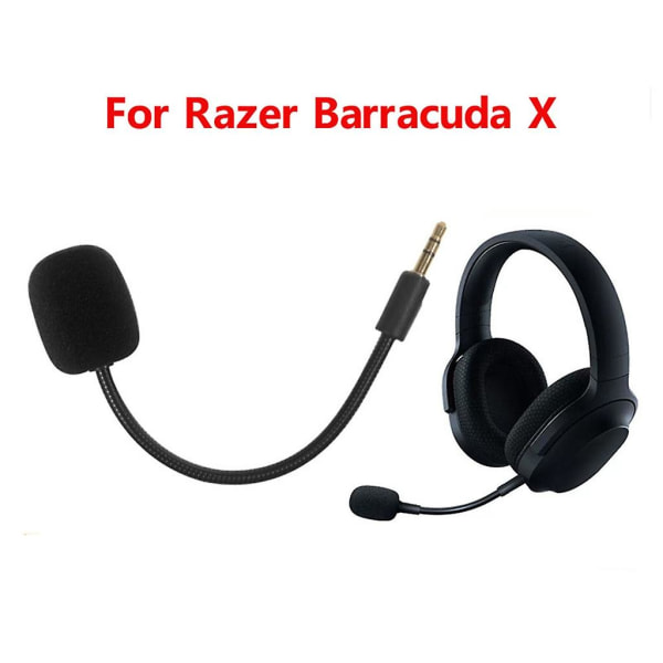 Ersättande Game Mic 3,5 mm Mikrofon Mic för Barracuda X Game Headset null none