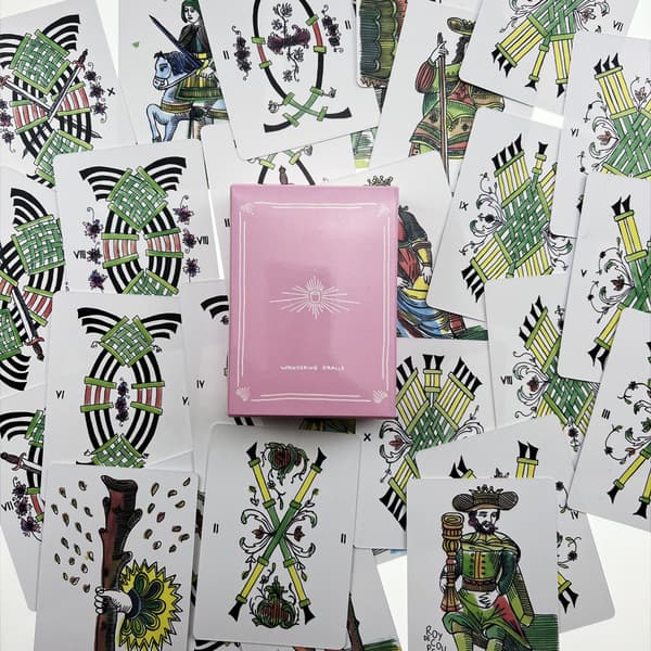 Marshmallow Marseille Tarot Divination Cards